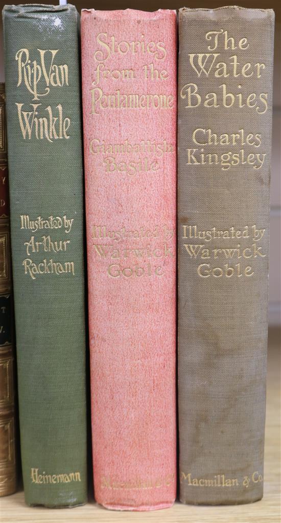 Irving, Washington - Rip Van Winkle, illustrated by Arthur Rackham, quarto, green pictorial cloth, London 1910